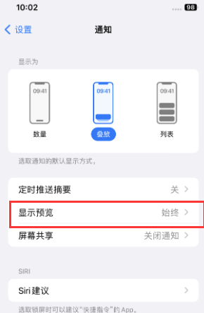 郫县苹果售后维修中心分享iPhone手机收不到通知怎么办 