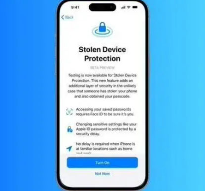 郫县苹果授权维修店分享被盗设备保护功能开启方法 