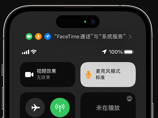 郫县苹果授权维修网点分享iPhone在通话时让你的声音更清晰 